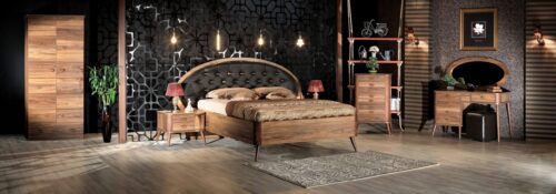 طراحی خاص تخت چوبی